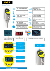 fsp900 type: insertion flow meter | thermometer | water flow switch | thermal mass flow switch First General Technology Co., Ltd. | first general technology inc.