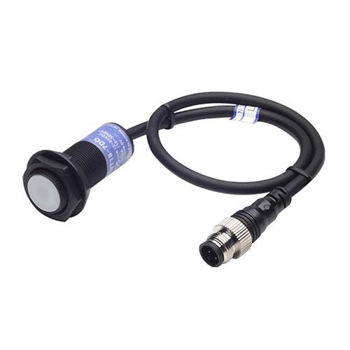cylindrical spatter resistant inductive proximity sensors with long sensing distance cable connector type model prdaw series