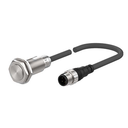 Interruptor de proximidad inductivo cilíndrico totalmente metálico (tipo conector de cable) modelo serie prfw | marca autonics