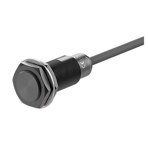full metal cylindrical spatter resistant inductive proximity sensors cable type model prfa series