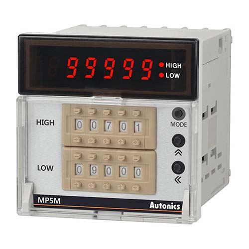 High-performance digital pulse counter panel instrument (thumb wheel switch type) model mp5m series First General Technology Co., Ltd. | first general technology inc.