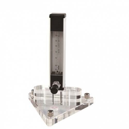 precision flow meter for laboratory with stand for precision flow measurement model rk1360 series