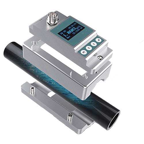 ufma type pinch pipe ultrasonic flowmeter