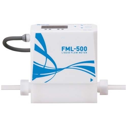 Medidor de flujo ultrasónico de material PFA, modelo serie fml-500