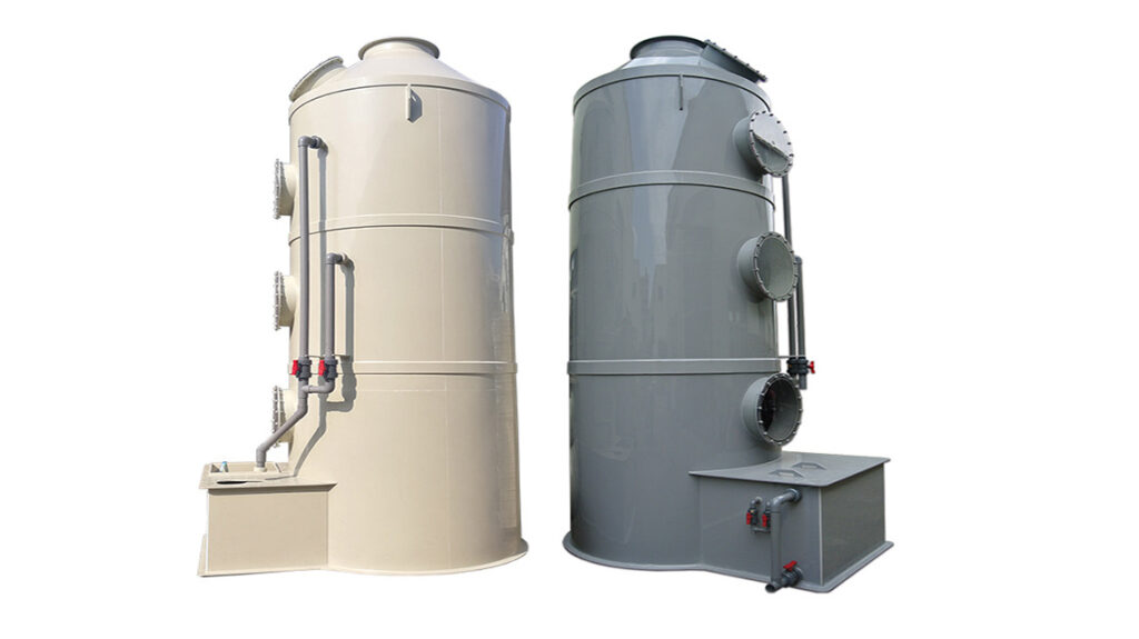 Organic waste gas treatment scrubber, acid mist purification tower improvement project First General Technology Co., Ltd. | first general technology inc.