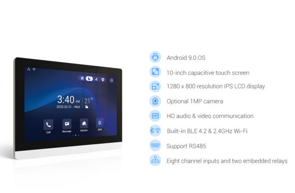 Smart Home 10 Màn hình trong nhà Android Model C319 Series 01