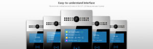 ecc200d02 series | physical buttons | door intercom | interface functions