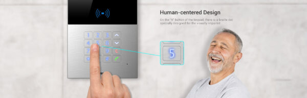 สมาร์ทโฮม SIP Video Doorphone รุ่น ECC200D02 Series 05