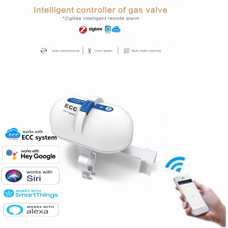 válvula de cierre inteligente contra fugas de agua eccvaww || etiqueta de edificio inteligente | ingeniería de corriente débil