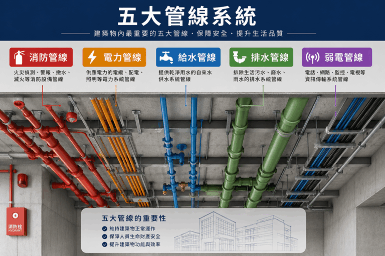 五大管線使用執照 1 Lima jalur pipa utama