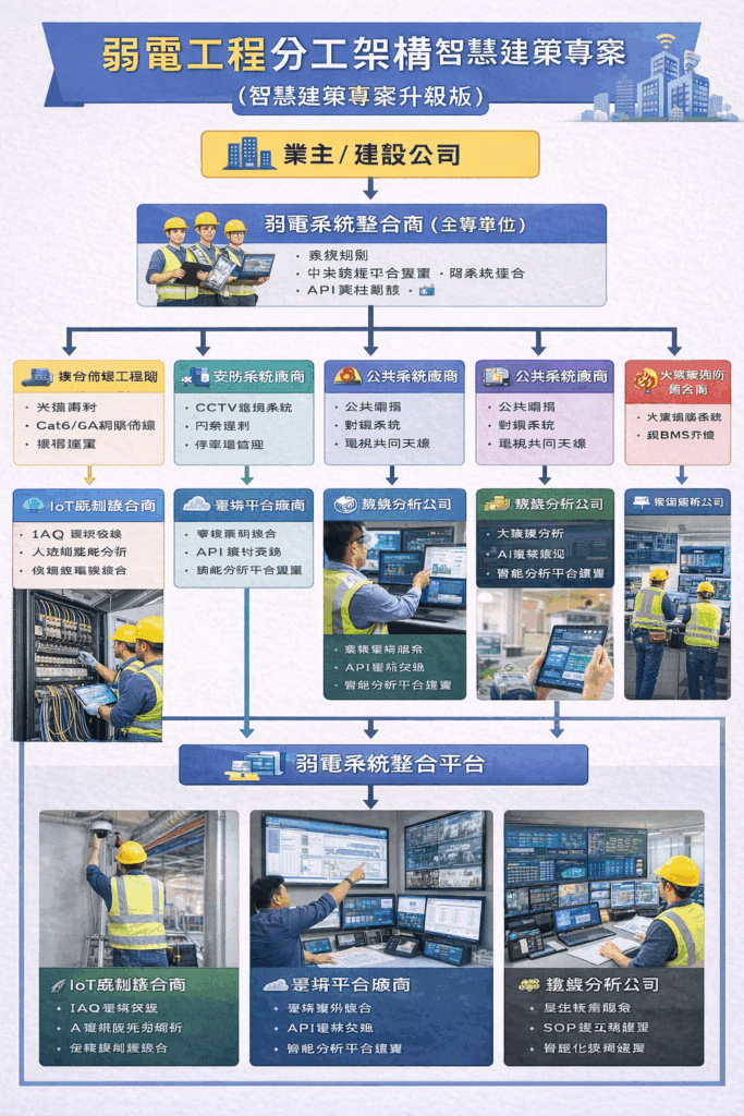 弱電工程分工架構智慧建築專案（升級版）
